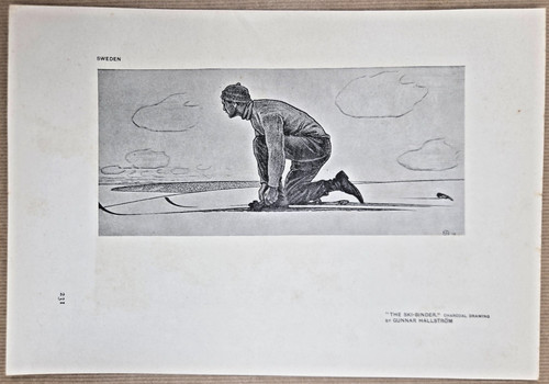 Estampe recto verso 1911 - estampe, recto-verso