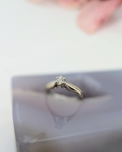 Bague solitaire ornée un - solitaire,