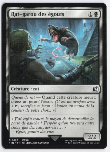 Rat garou des égouts - rat-garou, magic