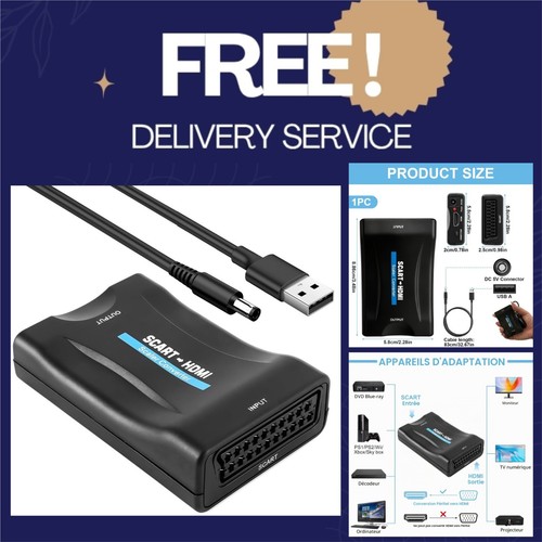 Adaptateur péritel hdmi 720p - péritel,