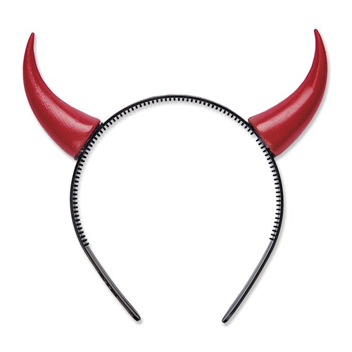 Devil horns headband - devil, horns,