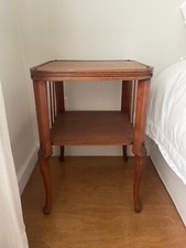 Thonet Rare Otto Wagner Bedside Side End Table Mahogany