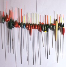 Lot de 25 flotteurs pour la peche au coup