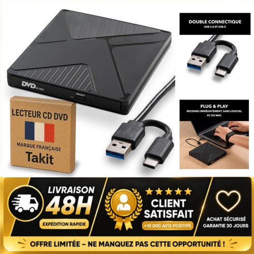 Takit lecteur dvd - lecteur,