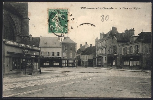 Cpa villenauxe grande la - cpa, villenauxe-la-grande,