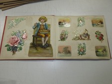 Album de Chromos et Découpis - Ancien / Billed Album Antic