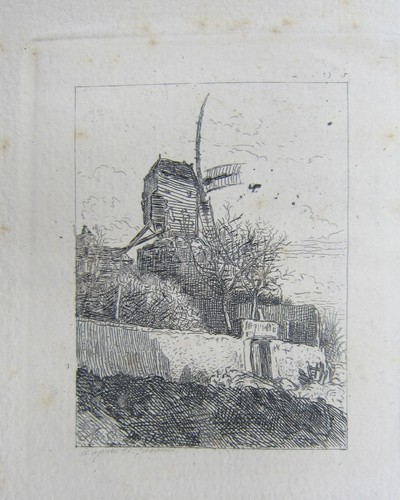 Gravure xixe après - d'après, ch
