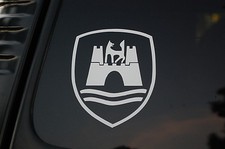 Wolfsburg Vinyl Sticker Decal  VW Car Racing Volkswagen Golf Jetta Rally (V110)