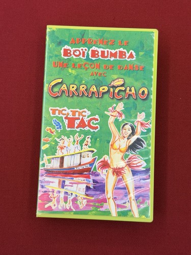 Cassette vhs danse carrapicho - cassette,