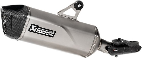 Akrapovic slip muffler - slip-on,