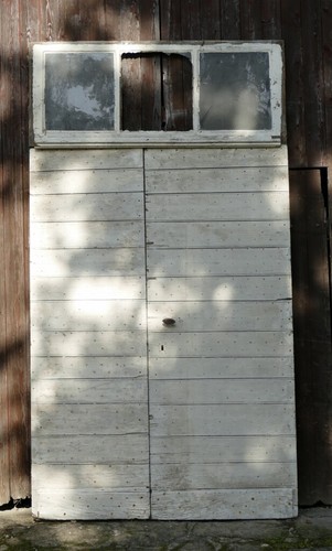 Double porte entrée bois - porte,