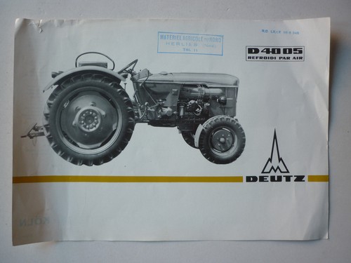 Ancien prospectus publicité - ancien,