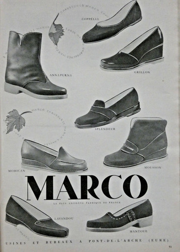 Publicité presse 1953 - de,