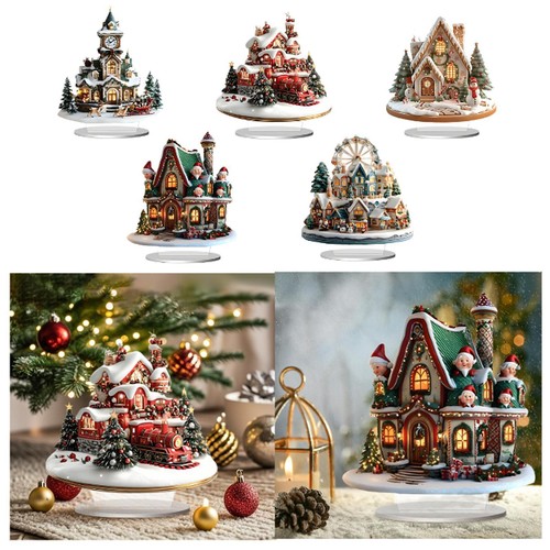 Maison noël village - maison, de