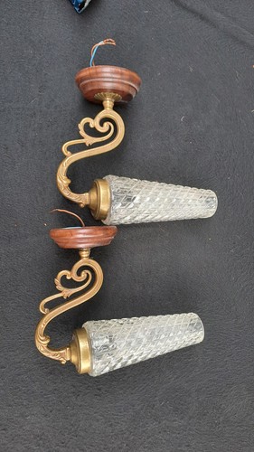 Paire appliques murales - d’appliques,