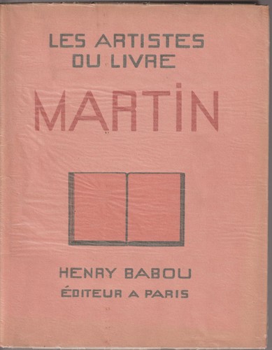 Les artistes livre - du, martin