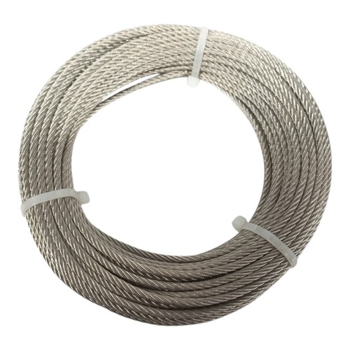 Cable diamètre 3mm inox - cable,