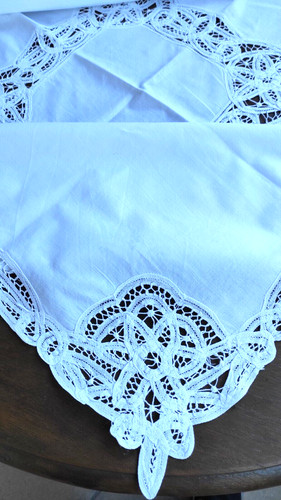Nappe carrée 1m coton - ,
