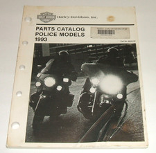 Harley 1993 Dyna Electra Glide Police Parts Manual Fxrp Flhtp  Super Glide