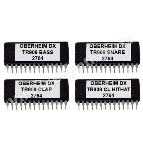 Rochet 909 éproms - tr-909, bundle