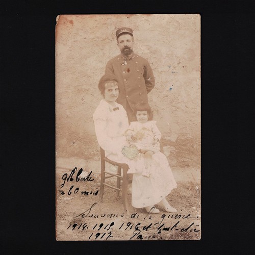 Cpa carte photo - carte, militaire
