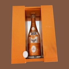 Louis Roederer Cristal .2004 Limited Edition Champagne Empty Box And Bottle 