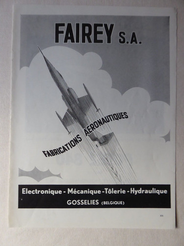 1964 pub avions fairey - 4/1964, sa