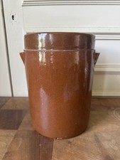 Grand Pot En Grès Vernissé 