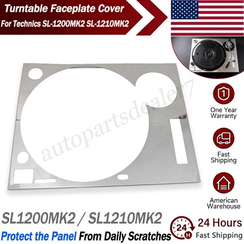 Turntable faceplate cover for - turntable,