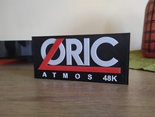 enseigne oric atmos à exposer retrogaming ordinosaure computer display sign