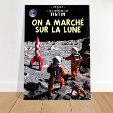 AI Poster "Tintin - On a