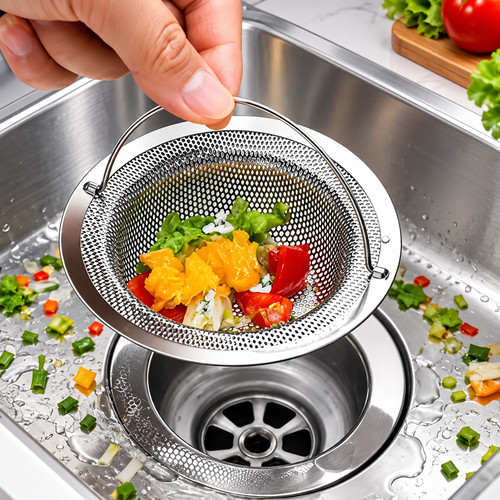 Filtre évier cuisine inox - filtre,