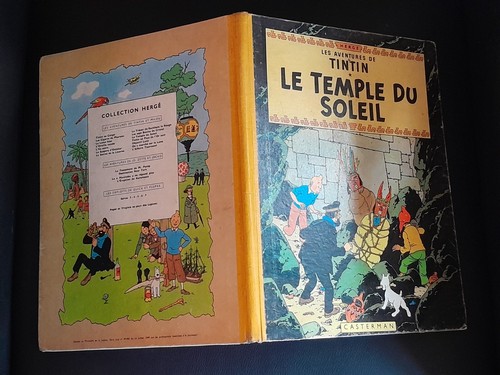 Tintin temple soleil - tintin, le