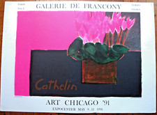 AFFICHE   CATHELIN 1991-ART