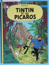 Tintin et Les Picaros by Herge - French Language, Illustrated, 1st Edition 1976