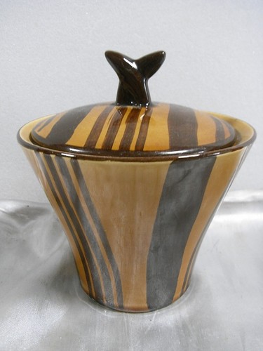 Pot couvert sucrier vintage - pot,