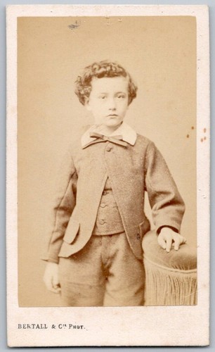 Cdv 1870 garçon aux - cdv,