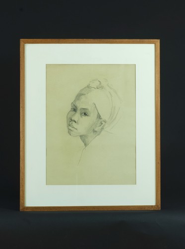 Tableau ancien portrait - ,