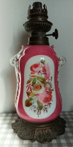 Ancienne lampe pétrole en - ancienne,