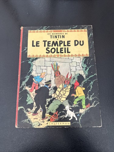 Hergé tintin temple du - tintin,