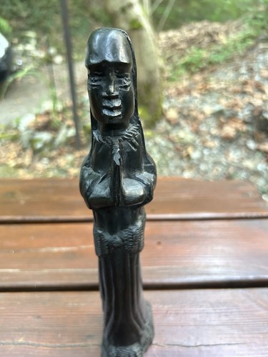 Statue vierge noire africaine