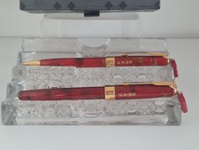 Parker  Sonnet laque de Chine Rouge stylo à plume et stylo à bille neuf