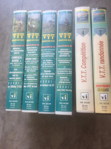 Lot cassettes vhs - cassettes, vtt