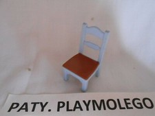 CHAISE  DE CUISUINE BLEU ET