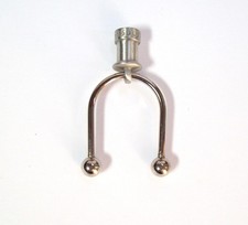 Absolut Vodka Keyring - U Shape, Screw off End, New Open Package