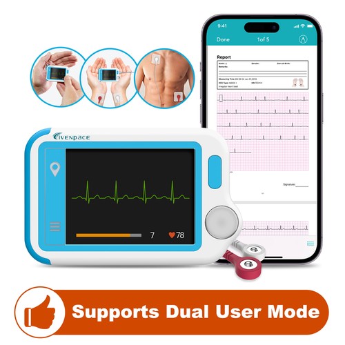 Livenpace hhm4 mobile - livenpace, ekg