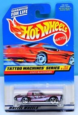 MATEL Hot Wheels TATTOO MACHINES STUTZ BLACKHAWK #687 1997