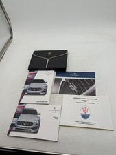 2017 Maserati Levante Owners Manual w/ Case OEM 