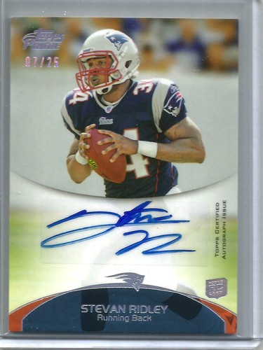 Stevan ridley 2011 topps prime - stevan,