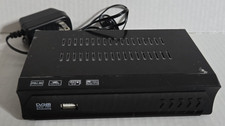 DVB-S2 Digital Video Broadcasting Receiver Box, Black - UNTESTED